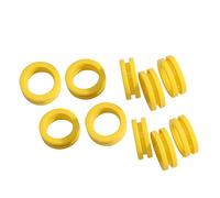 Flaroey 10 Pcs Machine à Soda Co2 Cylindre Échange Carbonateur Joints Anneau Rondelle de Rechange Remplaçable pour Nouveau Soda Maker & Cylindre Rose