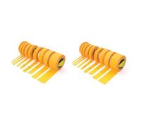 Flaroey 18 Rouleaux de de Masquage de Précision pour Modèles, de Couverture Fin pour Bricolage, Ensemble D'Outils de Modélisme, Largeur 6/8/10/12/15/18/20/24/30 mm