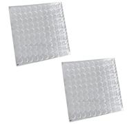 Flaroey 2 Pièces Boîte de Présentation de Coquillages Magnétiques Diamant Pierres Précieuses Perles Stockage Affichage Organisateur Boîte Grilles Acrylique Transparent F