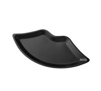 Flaroey 2 Pièces en Acier Inoxydable en Forme de Lèvre Plateau à Maison Cosmétiques Plateau en Métal Femme Plateau de Rangement Décoratif, D