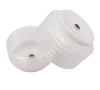 Flaroey 2 Pièces Perceuse à Percussion Électrique Collecteur de Poussière Ouvre-Trou Couvercle de Collecteur de Poussière Couvercle de Foret de Scie Cloche Anti-Poussière