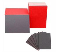 Flaroey 20 Pièces Éponge de Ponçage Grain 180-2500, Assortiment de Tampons Éponge de Ponçage Ultra Fins 3 X 4 Pouces pour Modèles de Meubles en Métal et Bois