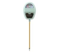 Flaroey 2024 Humidimètre de Sol 4 en 1, Humidité Du Sol/Lumière/Nutriments/PH-Mètre pour le Jardinage, la Pelouse, L'Agriculture et les Plantes D'Extérieur