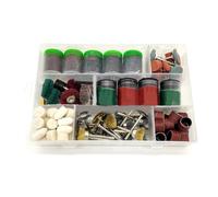 Flaroey 262 Pièces/Lot Outils Électriques Outil Rotatif Ensemble D'Accessoires pour Mini Perceuse Meulage Polissage Électrique Rinder