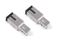 Flaroey 2PCS SC UPC Atténuateur de Fibre Optique Connecteur Mâle à à Fibre Optique Monomode Adaptateur 15DB