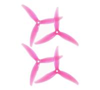 Flaroey 4Pcs MCK 3-Blade PC Propeller 5.1 Pouces 2CW+2CCW Hélice de Drone pour FPV Freestyle Juicy Sbang Drones Pièces DIY D