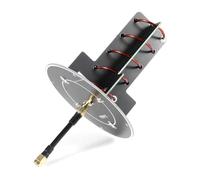 Flaroey Antenne directionnelle en spirale à gain de 2,4 GHz pour améliorer le signal à longue portée, antenne à portée étendue, aiguille intérieure pour droitier