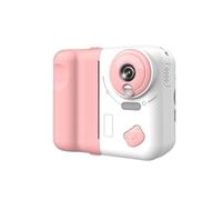 Flaroey Appareil Photo Instantané pour Enfants 1080P avec Écran IPS 2,4 Pouces, Zoom Optique 10X, Inclut Une Carte TF de 32 Go, Rose