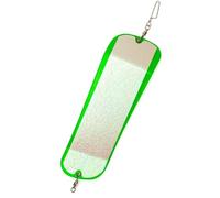 Flaroey Appât de Pêche en Mer ABS Autocollants Double Face Planche de Plongée Réfléchissante et Lumineuse Équipement de Pêche à la Traîne pour la Pêche en Mer E