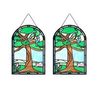 Flaroey Arbre Bénédiction D'Avoir Une Maman comme Vous Carte Attrape-Soleil Oiseau