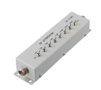 Flaroey Atténuateur Variable/Pas à Pas 0-82 DB 50 Ohms pour Émetteur Radio Amateur 0,25 W Outils et Accessoires Métalliques Pratiques