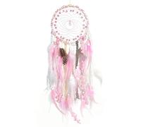 Flaroey Attrape-RêVes Fait à la Main Carillon à Vent Plume Salon Chambre Tenture Murale Ornements Cadeaux d'anniversaire DéCoration de