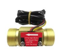 Flaroey -B6 DN20 G3/4 Pouces Commutateur de Capteur de Débit D'Eau DC5-18V 1-30L/Min Débitmètre pour Accessoires de Circulation de Liquide de Contrôle Industriel