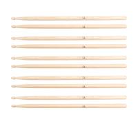 Flaroey Baguette de batterie 5A pour jazz - Pour entraînement et enseignement - En bois massif - Pour enfants