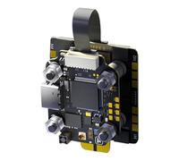 Flaroey Borg 5S FPV Stack Borg 5S Contrôleur de Vol ELRS Intégré Récepteur 2,4 GHz Borg 60RS ESC 4-8S 20x20 pour Pièces de Course FPV