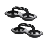 Flaroey Burger Patty Maker Antiadhésif Hamburger Kit Burger Maker Viande BeefVeggie Hamburger Moule pour Cuisine Noir