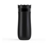 Flaroey Cafetière à Piston Portable en Acier Inoxydable à Double Paroi avec Isolation sous Vide pour Café et Thé, 320 ML.