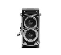 Flaroey Caméra CCD double réflexe 1080p vidéo pour photo non professionnelle cadeau d'anniversaire pour enfants