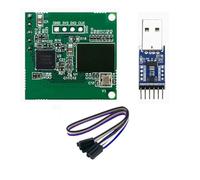 Flaroey Capteur Radar MmWave LD6001C 60 GHz + Module de Capteur de Statistiques de Flux de Passagers Carte CH340 Capteur de Présence Humaine D'Entrée/Sortie