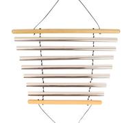 Flaroey Carillon à vent d'extérieur 7 tons pour thérapie par le son, instruments de percussion, thérapie professionnelle, carillon à vent portable