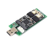Flaroey Carte adaptateur 2 canaux MiniPCle CAN Multiples protocoles CAN USB vers carte d'extension CAN avec fonction d'analyse de décodage