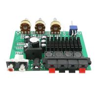 Flaroey Carte D'Amplificateur Audio Numérique TPA3116D2, Deux Canaux, Stéréo 2X80W, Amplificateur de Puissance Élevée TPA3116.