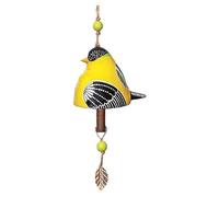 Flaroey Chant D'Oiseau Cloche Décoration de Jardin Chant D'Oiseau Cloche Carillon à Vent Musique Carillons Éoliens Suspendus Carillons Chant D'Oiseau Cloche Suspendue, E