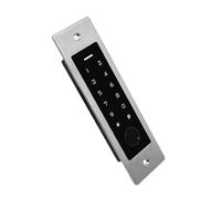 Flaroey Clavier de Contrôle D'Accès par Empreinte Digitale en Métal Étanche Intégré 125 KHz Lecteur Contrôleur de Sécurité Ouvre-Porte de Protection