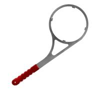 Flaroey Clé en métal lourd de 15,9 cm qui remplace la clé en plastique, poignée étendue avec revêtement en caoutchouc fournissant des outils de filtre à eau