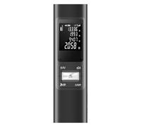 Flaroey Compteur de distance portable ± 2 mm de haut numérique Mini compteur de distance Appareil de mesure d'intérieur 40 m