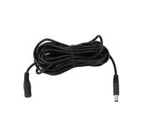 Flaroey Connecteur de Câble D'Extension d'alimentation CC Rallonge Jack Adaptateur Câble de Plomb Connecteur DC5521 Mâle à 5M