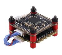 Flaroey Contrôle de Vol UAV F4 V3s Plus Flying Tower, Contrôleur de Vol F4 V3s Plus Flying Tower 60a, Kit Multifonction Flying Tower Électrique FPV Traverser, Ensemble de Flying Tower.