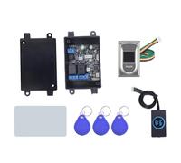 Flaroey Contrôleur d'accès à empreintes digitales NFC Module de relais de contrôle de verrouillage électrique Carte IC Interrupteur à induction Vélo DIY Déverrouillage S2