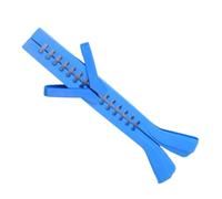 Flaroey Couvre-Lames de Patins à Glace Antidérapants pour Chaussures de Hockey, Protecteur de Patins Artistiques Antirouille, Modèle Bleu, Couvre-Lames de Patins à Glace