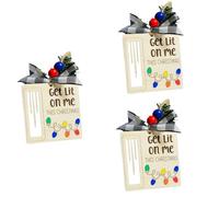 Flaroey Décorations de Pot d'argent Mignon, Cadeaux de Pot d'argent de Noël, Adaptés Aux Enfants, Pendentifs Cadeaux pour Arbre de Noël D