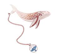 Flaroey en MéTal Marque-Page Cadeau D'Anniversaire pour Lecteur Amoureux des Livres Rat de BibliothèQue Marque-Page en Laiton FêTe des MèRes Cadeau de NoëL