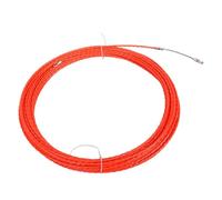 Flaroey Fil trèfle à ruban adhésif pour conduit - 4,5 mm x 30 m - Extracteur de câble électrique - Tige de fil - Enfile-mur