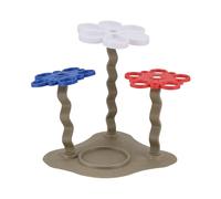 Flaroey Flower Paint Manager Solution de Nettoyage pour Pinceaux pour Artistes - Comprend un Support pour Pinceaux, Votre Compagnon Artistique