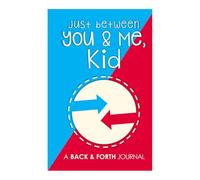 Flaroey Just Between You & Me, Kid: B Back & Forth Journal Between Grown-Up & Kid Journal de communication Rouge Bleu