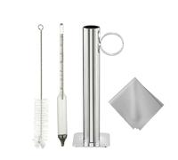 Flaroey Kit de Mesure Du Densimètre de Sirop D'Érable, Kit de Densité Du Sirop D'Érable Baume et Échelle