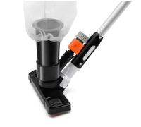 Flaroey Kit de Pièces de Nettoyage pour Aspirateur de Piscine, Tête D'Aspiration Professionnelle et Sac en Filet pour D'Étang de Spa-US