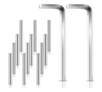 Flaroey Kit de Remplacement de Goupille de Tension, Clou de Goupille en Métal pour Charnière de Porte à Fermeture Automatique