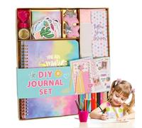 Flaroey Kit de Scrapbooking pour Enfants, Journal Amusant avec Outils D'Écriture et D'Art.