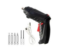 Flaroey Kit de Tournevis Sans 3,6 V, Perceuse à Main Électrique Rechargeable au Lithium, Outils Électriques Multifonctions Rotatifs, Ensemble de 2