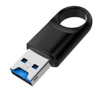Flaroey Lecteur de carte mémoire flash TF USB 3.0 adaptateur pour TF SD PC ordinateur portable lecteur de carte haute vitesse universel facile à utiliser