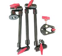 Flaroey Live Studio Action Placement Clip Stand, Mobile Phone Magic Arm Stand Base, Tablet Stand Clip