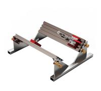 Flaroey Localisateur de gabarit de tiroir, réglable pour table de fraisage de table, positionneur de pince de tiroir pour aides à angle droit