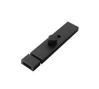 Flaroey Loquets de Porte pour Porte Intérieure en Alliage D'Aluminium Serrure de Porte Coulissante Loquet de Porte Loquet de Porte Résistant à L'Usure Serrure Coulissante Loquet de Porte