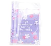 Flaroey Lot de 100 enveloppes Challenge pour classeur facile et amusant d'économiser 5 050 - Classeur budgétaire avec enveloppes pour espèces bien faites