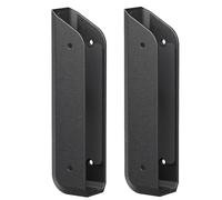 Flaroey Lot de 2 supports muraux et sous le bureau pour ordinateur portable, support de rangement universel pour MacBook, claviers, commutateurs, tablettes et plus encore